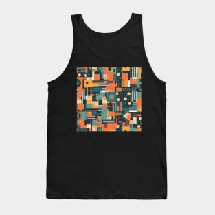 Abstract mentality - Abstract Mindset Seamless Pattern Tank Top